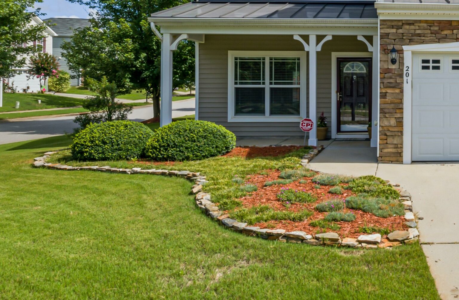 How to Install Stone Landscape Edging Landscape Fix