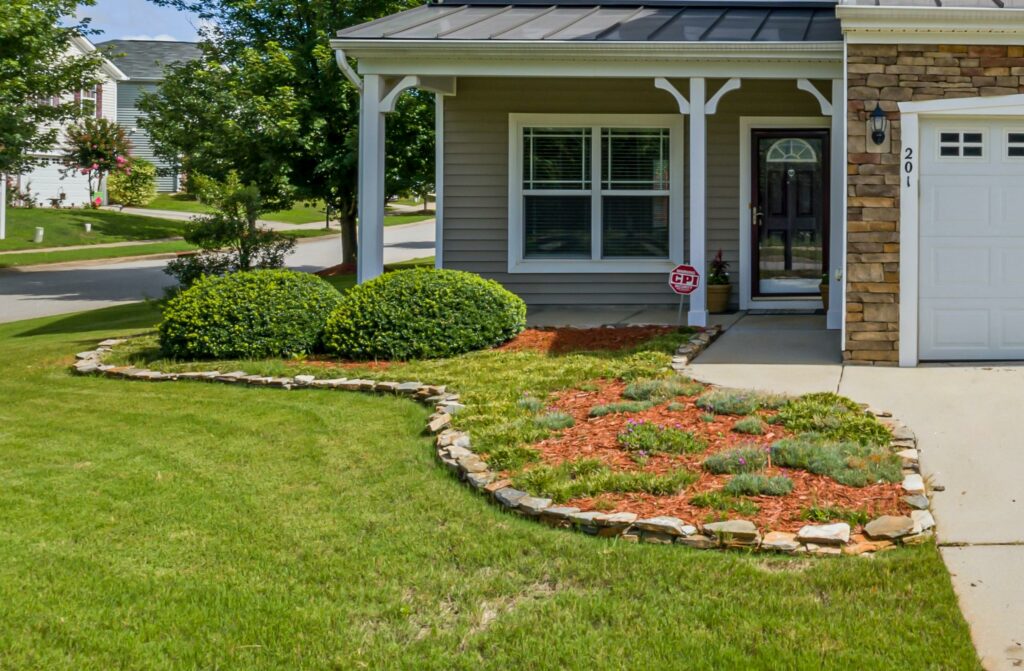 How to Install Stone Landscape Edging Landscape Fix